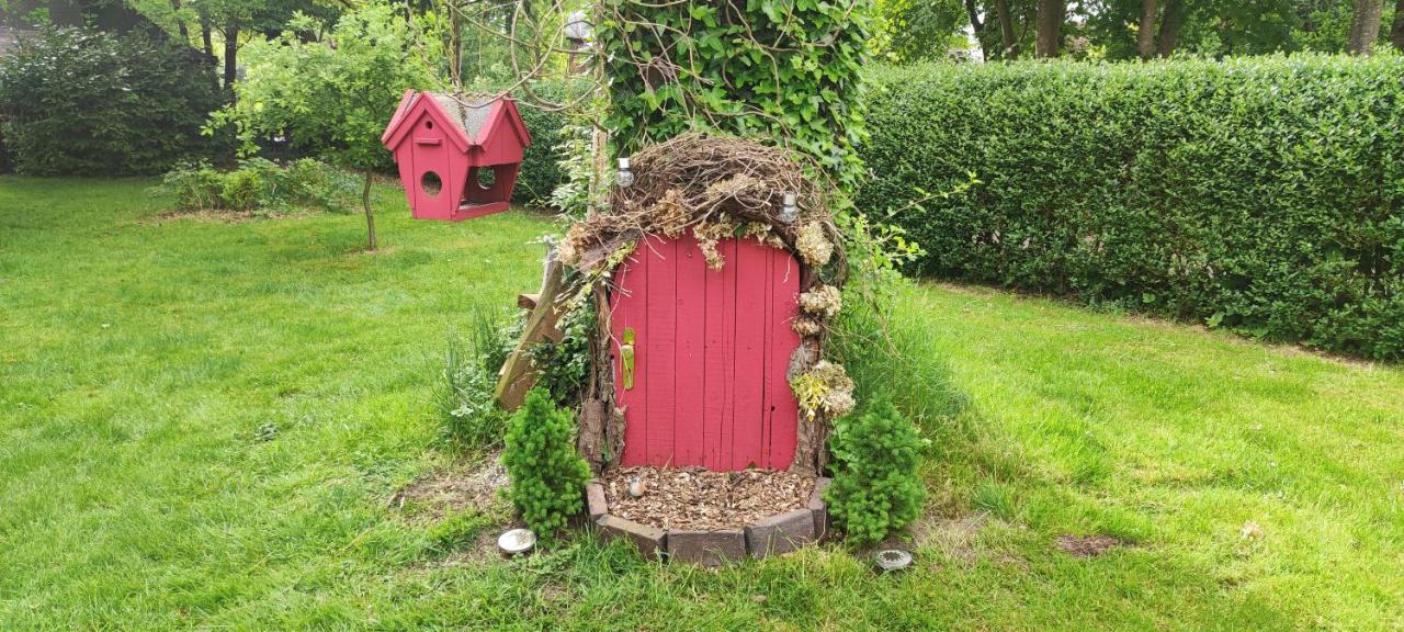 Villa Kunterbunt, Gemuetlichkeit Am Waldesrand Drangstedt Esterno foto
